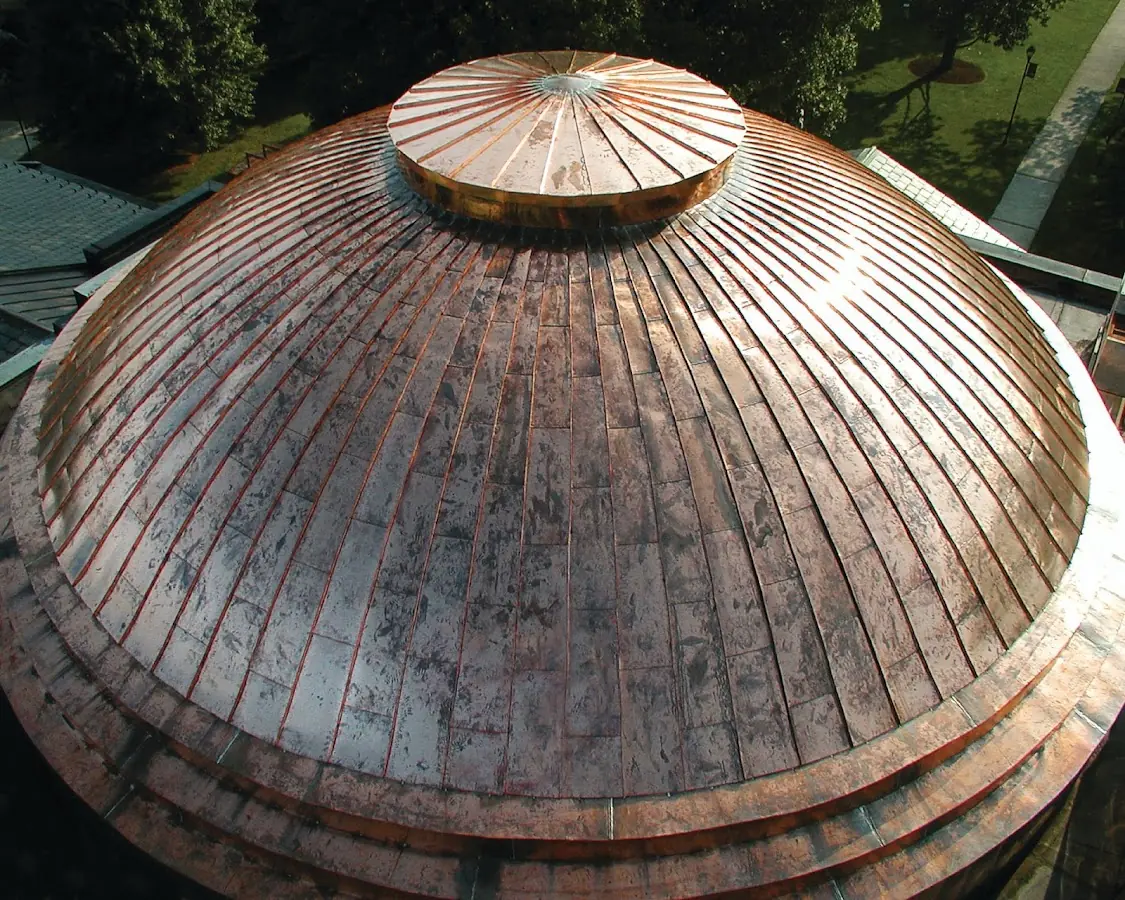 Craftsman Roofing crew installing a new roof in Lindley Park